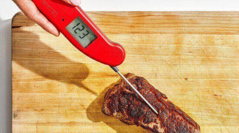 termómetro digital para carne